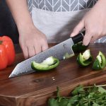 Нож шеф-повара Кирицуке SAMCOOK, профессиональный японский кухонный нож гьюто — изображение 6