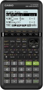 Графический калькулятор Casio fx-9750GIII, дисплей Python и Natural Text Book