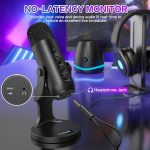 Микрофон для ПК, игровой USB-микрофон ZealSound для подкаста YouTube — изображение 6