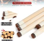 Кий бильярдный из 2 частей Teekerwan 147 см — изображение 3