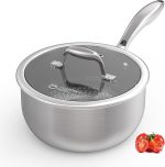 Антипригарная кастрюля 3л COOKER KING, индукционная кастрюля c крышкой