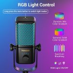 Игровой микрофон TONOR, совместимый с Xbox, конденсаторный потоковый микрофон RGB — изображение 6