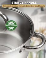 Кастрюля с крышкой 15л Cook N Home — изображение 4