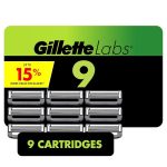 Сменные кассеты для бритья GilletteLabs 9 штук