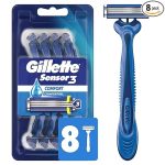 Одноразовые станки для бритья Gillette Sensor3 Comfort 8 штук