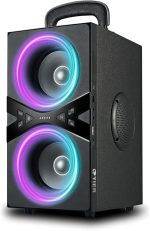 Bluetooth-колонка беспроводная YIER, портативная колонка TWS с подсветкой