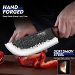 Ножи шеф-повара Topfeel для обвалки и разделки мяса — изображение 5