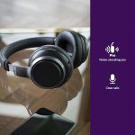 Беспроводные наушники с шумоподавлением PHILIPS H9505, наушники-Bluetooth с микрофоном — изображение 2