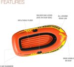 Надувная лодка INTEX Explorer, лодка 2-х местная — изображение 3