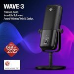 Конденсаторный USB-микрофон студийный Elgato Wave, микрофон для потоковой передачи — изображение 5