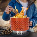 Настольный камин STBoo, Мини-камин переносной для дома и улицы — изображение 6