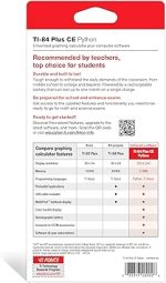 Графический калькулятор Texas Instruments TI-84 Plus CE. калькулятор с програмным обеспечением — изображение 6