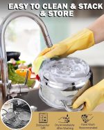 Кастрюля с крышкой 15л Cook N Home — изображение 5