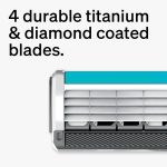 Сменные кассеты для бритья с ручкой Schick Quattro Titanium 4 штуки — изображение 5