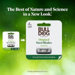 Сменные лезвия для бритвы Bulldog 4 штуки — изображение 3