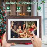 Интеллектуальная цифровая фоторамка 10.1 дюйма с сенсорным экраном IPS HD и памятью 16 ГБ — изображение 2
