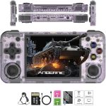 Игровая консоль с аккумулятором 3300 мАч 5500+ игр 64G TF карта Linux