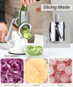 Терка кухонная с ручным приводом Ourokhome, измельчитель продуктов — изображение 4