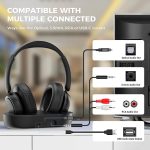Беспроводные наушники ROSIDA, Bluetooth-наушники для ТВ — изображение 2