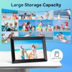 Интеллектуальная цифровая фоторамка 16 ГБ с сенсорным экраном IPS HD 1280x800 — изображение 2