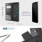Научный калькулятор ROATEE 991ES Plus со стираемым ЖК-планшетом для письма — изображение 5