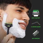 Сменные кассеты для бритья с ручкой Dorco Pace 6 Pro 12 штук — изображение 4