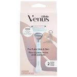 Gillette Venus Intimate  Бритва для женщин, для бикини Venus Razor, 2 сменных кассеты для лезвий — изображение 2
