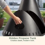 Печь-камин газовый Cuisinart, обогреватель для патио — изображение 3