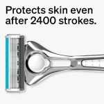 Сменные кассеты для бритья с ручкой Schick Quattro Titanium 4 штуки — изображение 2