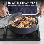 Кастрюля с крышкой профессиональная 5.7л Cook, Кастрюля для духовки — изображение 3