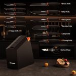 Кухонные ножи Astercook 15 в 1 с точилкой — изображение 5