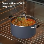 Кастрюля с крышкой профессиональная 5.7л Cook, Кастрюля для духовки — изображение 4