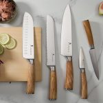 Ножи кухонные с подставкой Kangdelun Natura — изображение 6