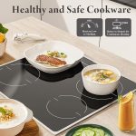 Набор кастрюль и сковородок Bazov с антипригарным покрытием и съемными ручками — изображение 5