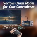 Игровая консоль с аккумулятором 3300 мАч 5500+ игр 64G TF карта Linux — изображение 3