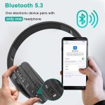 Bluetooth-наушники для просмотра ТВ, Двойные беспроводные наушники WallarGe с радиопередатчиком — изображение 5