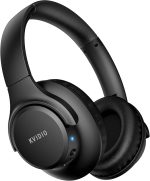 Беспроводные наушники KVIDIO с микрофоном, складная Bluetooth гарнитура Hi-Fi стереозвук