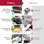 Картофелерезка-слайсер Fullstar для кухни, мандолина-слайсер 3 в 1 — изображение 2