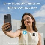 Bluetooth-микрофон для видеоблогов с записью DJI Mic 2, микрофон с функцией ИИ шумоподавления — изображение 4