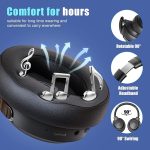 Беспроводные наушники BERIBES Bluetooth с микрофоном, стереогарнитура Hi-Fi с глубокими басами — изображение 2