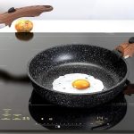 Набор сковород с антипригарным покрытием Kitchen Academy со съемной ручкой для индукционной плиты — изображение 2