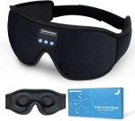 Наушники для сна, беспроводные 3D-наушники для глаз Bluetooth 5.0, моющиеся наушники Lightimetunnel