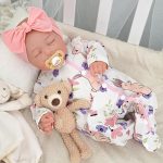 Кукла Реборн из реальной жизни с полным набором аксессуаров