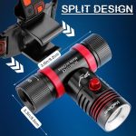 Налобный фонарь для подводного плавания Dvie, водонепроницаемый фонарь IPX8 с 3 режимами — изображение 2