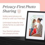 Цифровая фоторамка WiFi с сенсорным экраном и простой настройкой 10 дюймов — изображение 3