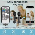 Беспроводной петличный мини-микрофон TXT для iPhone, Android, iPad — изображение 2