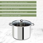 Кастрюля большая Ecolution 8л — изображение 2