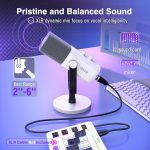 Игровой микрофон FIFINE XLR/USB для потокового вещания подкастов, микрофон для ПК — изображение 5