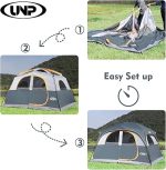 Палатка 6-ти местная UNP Tents, двухслойная палатка водонепроницаемая — изображение 3