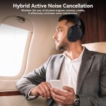 Беспроводные наушники с шумоподавлением AUSDOM, наушники Bluetooth 5.4 с микрофоном — изображение 4